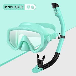 Nouvelles Lunettes de Plongée en Gel de Silicone M701 2026 HD Anti-Buée Grand Champ de Vision Équipement de Plongée et de Snorkeling Deux-en-un Ajustement Universel - Product Image 6