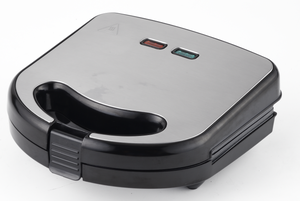 2 rebanadas desmontable intercambiable 8 en 1 Placa tuerca Arepa Donut Panini Press Grill 750W DIY tostadas Waffle Sandwich Maker - Product Image 6