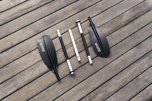 Bestway 65179 Kayak de pêche gonflable <span class=keywords><strong>Hydro</strong></span> <span class=keywords><strong>Force</strong></span> Arrow Elite X1 gonflable 1 personne point de chute Kayak ensemble 3.65 m bateau de sport - Product Image 4