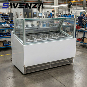 Vitrine Réfrigérée Commerciale à Portes Vitrées pour Présentation de Gâteaux - Équipement de Réfrigération Professionnel - Product Image 1