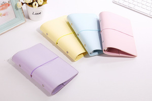 Raccoglitori Budget Personalizzati A5 A6 in Pelle PU <span class=keywords><strong>a</strong></span> <span class=keywords><strong>Quadretti</strong></span>, Organizer per Denaro, <span class=keywords><strong>Quaderno</strong></span> Budget con Anelli <span class=keywords><strong>a</strong></span> Griffe - Product Image 3