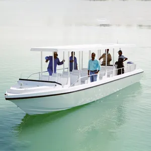 Factory Direct High-Quality Durable 27 FT Fiberglass Passenger Boat With Reliable Engine