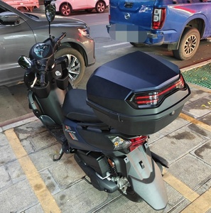 Cajas traseras de motocicleta grandes gruesas universales de venta al por mayor de fábrica, maletero de coche eléctrico, respaldo impermeable colorido - Product Image 5