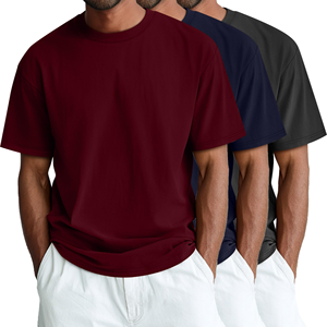 T-Shirt in Cotone 220G Personalizzata, Vestibilità Comoda Oversize, Maglietta Neutra OEM, Produttore di Abbigliamento con Etichetta Privata, Vendita all'Ingrosso - Product Image 1