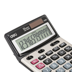 เครื่องคิดเลขตั้งโต๊ะ Deli E1239 ทนทาน สำหรับงานบัญชีและภาษี - Product Image 2