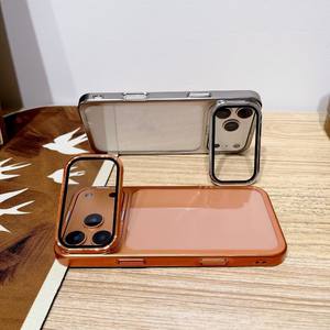 Funda Protectora para Teléfono con Soporte <span class=keywords><strong>Invisible</strong></span> y Lente de Cobertura Total, Apta para iPhone 17 Pro Max, Ultrafina y Rígida - Product Image 2