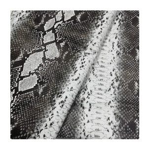 Nhà Máy Giá <span class=keywords><strong>Python</strong></span> Da Tổng Hợp Nhân Tạo Mềm PU Da Cho Quần Áo Áo Khoác Áo Quần Áo Áo Khoác - Product Image 1