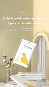 Toallitas Hipoalergénicas Suaves para Limpieza de Mascotas, Sin Alcohol, Sin Parabenos, con Fragancia Herbal, Desechables, para Limpiar Patas, Pelo, Oídos y Ojos de Perros y Gatos - Product Image 2
