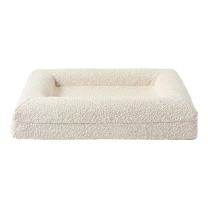 High-End Coil Hunde bett mit Samt Stoff <span class=keywords><strong>Memory</strong></span> <span class=keywords><strong>Foam</strong></span> Wasserdicht Solid Pattern Umwelt freundlich Abnehmbar Wasch bar Alle Jahreszeiten - Product Image 5