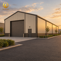 Grande structure métallique préfabriquée pour entrepôt industriel et centre de distribution