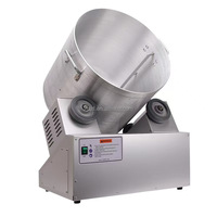 Mélangeur-Revêteur Automatique Motorisé pour Poudre de Popcorn, Utilisation en Usine de Conditionnement, Capacité 50 kg/h