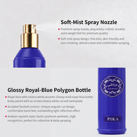 Vente en gros de mini-parfums de luxe, vaporisateur oriental pour femmes, avec parfum d'eau de mer fraîche, gingembre, bois de cèdre, coffret cadeau