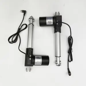 Heavy Duty 16"-40" Linear Actuator 600mm 400mm 500mm 1320lbs 3000n 6000n Dc 12v 24v For Massage Bed Electric Sofa