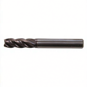 Fraise en carbure monobloc haute performance Ta1427, 4 dents, pas différentié, hélice de 36-38 degrés, revêtue - Product Image 2