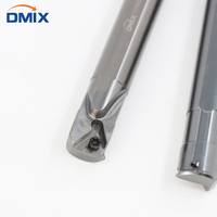 Porte-outil de tournage à filetage interne/externe DMIX SNR SER pour tour CNC, compatible avec les plaquettes en carbure 11IR 16IR ER, dureté HRC42-48