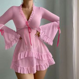 Conjunto de Lencería de Encaje de Lujo B130, Pijama Sexy para Chicas, Ropa Interior Sexy para Mujer - Product Image 6