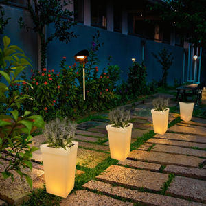 <span class=keywords><strong>Lampadaire</strong></span> extérieur moderne à LED <span class=keywords><strong>solaire</strong></span> pour pot de fleurs pour jardin, cour, villa, balcon, classement IP67 - Product Image 4