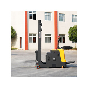 Haizhili 1.5t 3m Điện Pallet <span class=keywords><strong>Stacker</strong></span> xe tải với có thể điều chỉnh nâng dĩa đứng Powered loại đối trọng <span class=keywords><strong>Stacker</strong></span> - Product Image 2