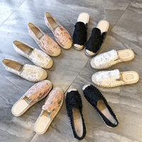 Chaussures plates en jute pour femmes, espadrilles, dernier design, confortables, en tissu EVA et coton, chaussures en toile à fleurs pour femmes, été 2023