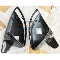 Coques de rétroviseurs en fibre de carbone pour Mercedes Benz W205 W238 W213 W222, style à ajouter