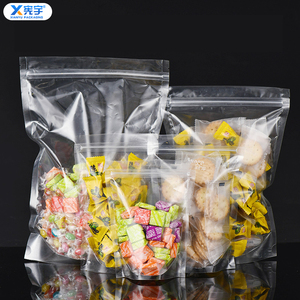 Sachet Doypack Transparent Personnalisé avec Logo Thermoscellable, en Mylar Stratifié Anti-humidité pour Noix, Pistaches, Bonbons, Produits Secs et Aliments pour Animaux - Product Image 5