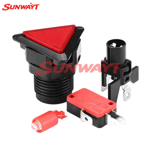 Botón Triangular Iluminado de 39*39*39 mm, Accesorios para Consola de Juegos, Botón Triangular de 12V, Interruptor de Botón para Consola de Juegos - Product Image 6