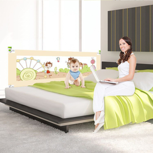 Adjustable Folding Kids <strong>Bed</strong> <strong>Rails</strong> Safety Baby <strong>Bed</strong> <strong>Guard</strong> <strong>Rail</strong>/<strong>Bed</strong> <strong>Rail</strong> <strong>Guard</strong> for Convertible Crib - Product Image 2