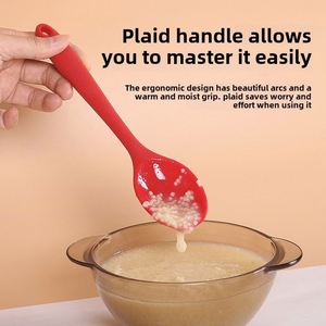 Hot Sale Heat Resistant Food Grade Nonstick <b>Silicone</b> Spoons for Kitchen Cooking Spoon <b>Tools</b> - Product Image 4