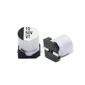 LORIDA שנזן סין 50V 10UF 6.3*5.4Mm גבוהה אדווה נוכחית Smd אלומיניום פסיבי רכיבים קבל אלקטרוליטי