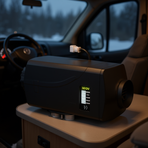 Calentador diésel Dkova de 5 Kw con interruptor LCD para autocaravana, remolque, camión, barco, silenciador de aire, calentador de gas - Product Image 2