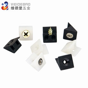 Supports de <span class=keywords><strong>tiroir</strong></span> avec vis cales de réparation affaissées du fond du <span class=keywords><strong>tiroir</strong></span> couleur blanc noir - Product Image 2