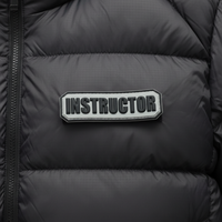 Écusson en caoutchouc PVC brodé en 3D personnalisé avec logo, crochet et boucle, étiquette en PVC pour vêtements, nom de marque, écusson en PVC pour doudoune
