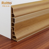 P95-A, Plinthe en PVC de style moderne RAITTO, accessoires de revêtement de sol en PVC