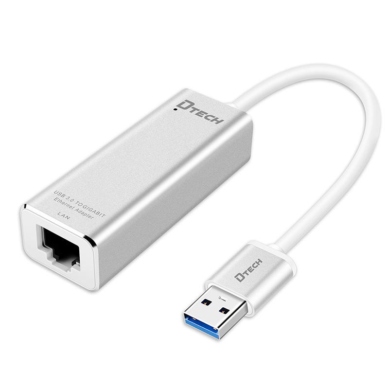 Dtech сетевая карта RTL8135 чип USB3.0 до 1000 Мбит/с 0,2 M Lan Ethernet сетевой адаптер для ПК DVB телевизор коробка