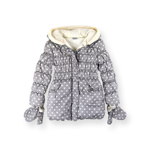 Giacca da ragazza grigio blu scuro - Product Image 3