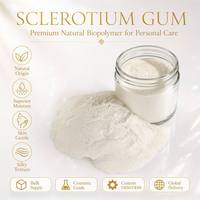 Gomme de Sclerotium de Qualité Cosmétique, Émulsifiant en Poudre Haute Pureté, Formateur de Gel