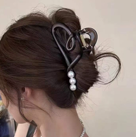 Pinces à cheveux de grande taille pour un volume capillaire abondant. Pinces à cheveux haut de gamme de style coréen pour accessoires capillaires.