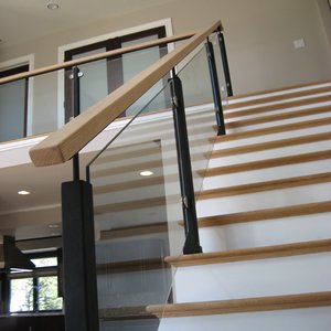 Poste <span class=keywords><strong>de</strong></span> barandilla <span class=keywords><strong>de</strong></span> <span class=keywords><strong>vidrio</strong></span> <span class=keywords><strong>de</strong></span> aleación <span class=keywords><strong>de</strong></span> aluminio para interiores moderno, Canal cerrado, incrustación <span class=keywords><strong>de</strong></span> sujeción <span class=keywords><strong>de</strong></span> Metal, barandillas <span class=keywords><strong>de</strong></span> fijación, pasamanos, balcón - Product Image 4