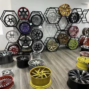 Roues forgées Borui 5x112 5x120 5x114.3 5x1143 17 <span class=keywords><strong>18</strong></span> 19 20 21 22 23 24 <span class=keywords><strong>pouces</strong></span> jante de voiture pour E90 F30 W464 personnaliser les roues de voitures - Product Image 6