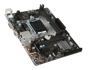 UNTUK Msi H110M PRO-VD PLUS Desktop Motherboard LGA1151 DDR4 32G PCI-E 3.0 M-ATX pengiriman cepat