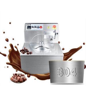 Petite machine à <span class=keywords><strong>chocolat</strong></span> d'<span class=keywords><strong>occasion</strong></span> pour la fabrication, le glaçage et le tempérage, machine à enrober à vendre, petite production T5 8kg 15kg 5kg 30kg 10kg - Product Image 4