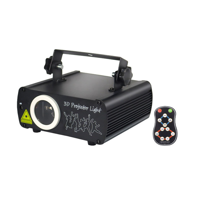 Full Color Animation Laser Projection Lamp with Sound Control for Christmas Disco KTV Stage Use