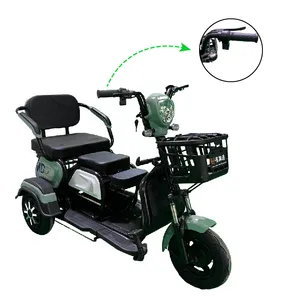 Mazon-triciclo eléctrico para adultos, scooter de 3 ruedas