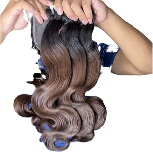 Extensiones de cabello humano brasileño rizado corto en paquetes - Product Image 1