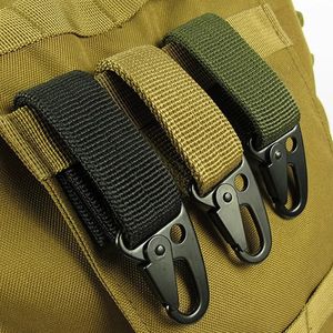 3 Pcs Tactical Carabiner Outdoor EDC Keychain <b>Keys</b> Holder Camping Backpack <b>Belt</b> Hook Hanging Buckle Muilter <b>Clip</b> - Product Image 1