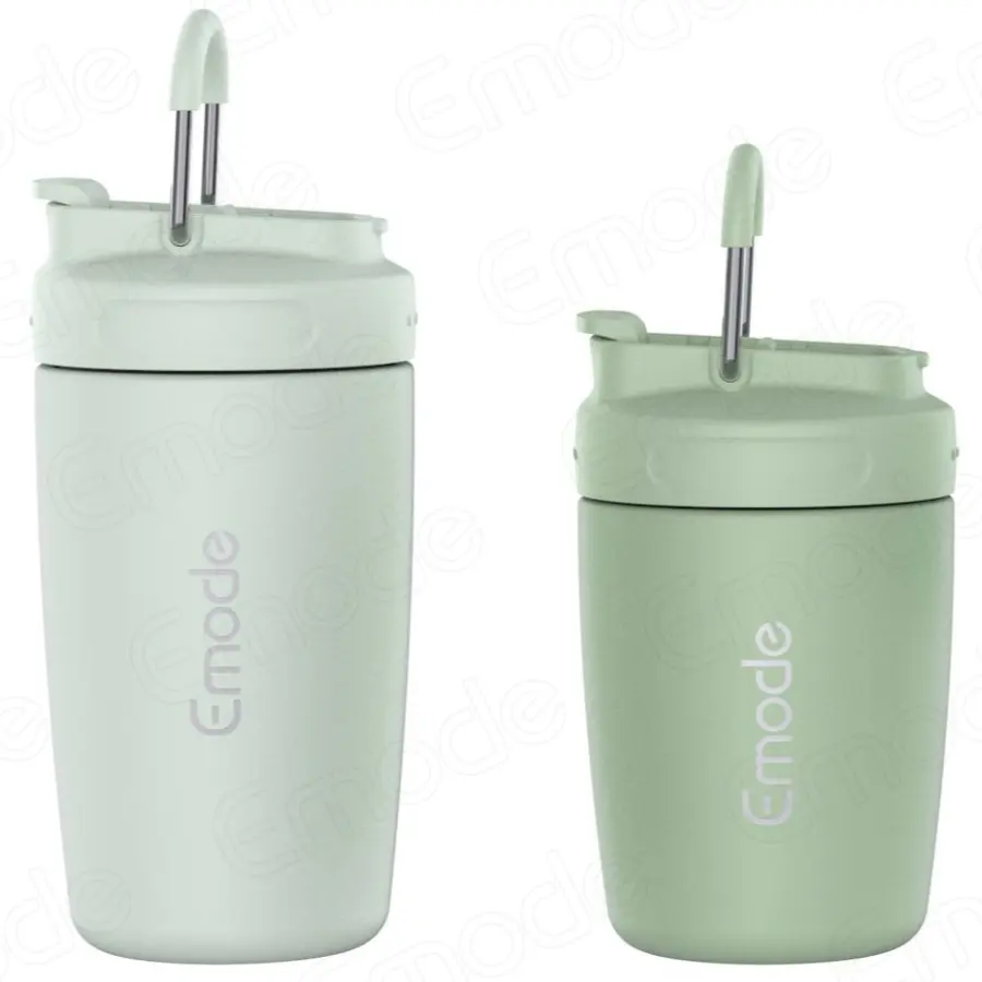 Bằng sáng chế tái sử dụng cách nhiệt thép không gỉ lạnh Brew Iced du lịch cà phê Mug Tumbler để đi với thực hiện lật gấp xử lý Nắp