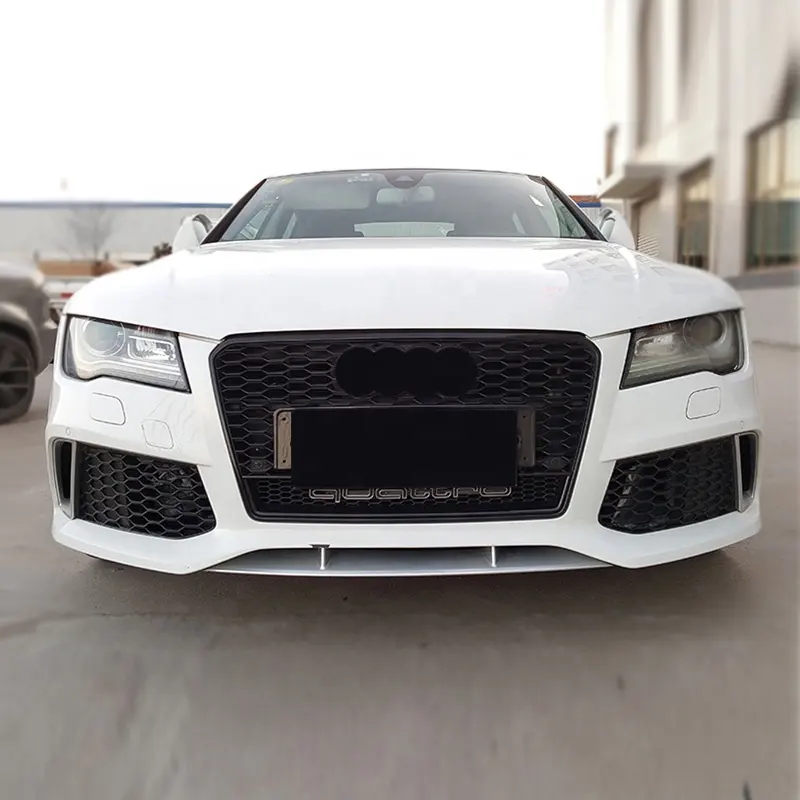 مصد أمامي A7 أو S7 4G مصد أمامي facelift Audi RS7 مصد سيارة طراز لأودي A7 S7 طقم هيكل سيارة