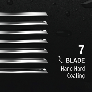 มีดโกนหนวดแบบใช้แล้วทิ้ง GOODMAX แบบมีโลโก้สั่งทำพิเศษ แบบเปิดด้านหลัง ใบมีดเจ็ดใบ สำหรับผู้ชาย - Product Image 3