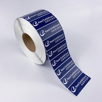 Rollo de impresión personalizada con logotipo de la empresa, papel de etiqueta de embalaje o vinilo con laminación mate o brillante