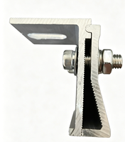 Support de fixation solaire pour toit métallique à joint debout, installation facile sans perçage pour système solaire domestique